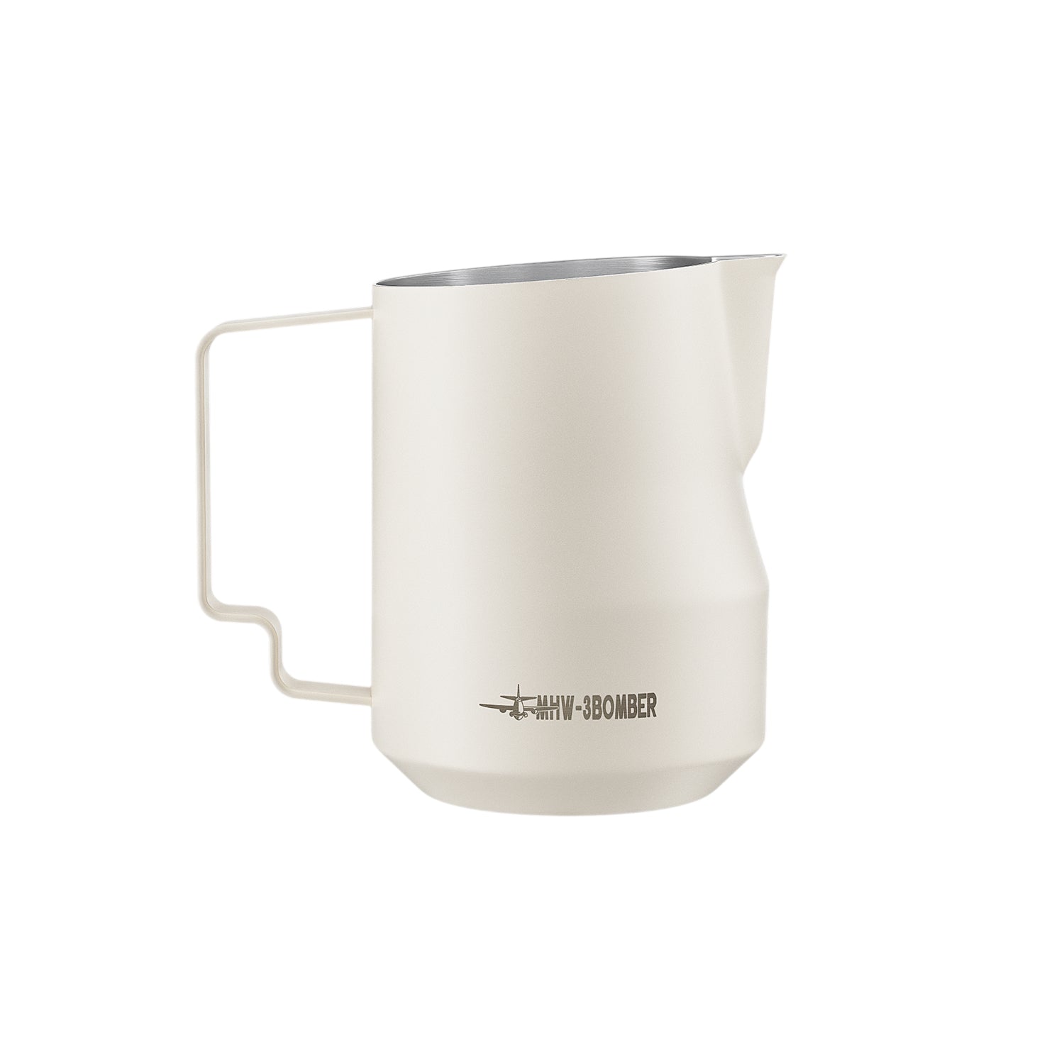 MHW-3BOMBER Turbo Milk Pitcher White