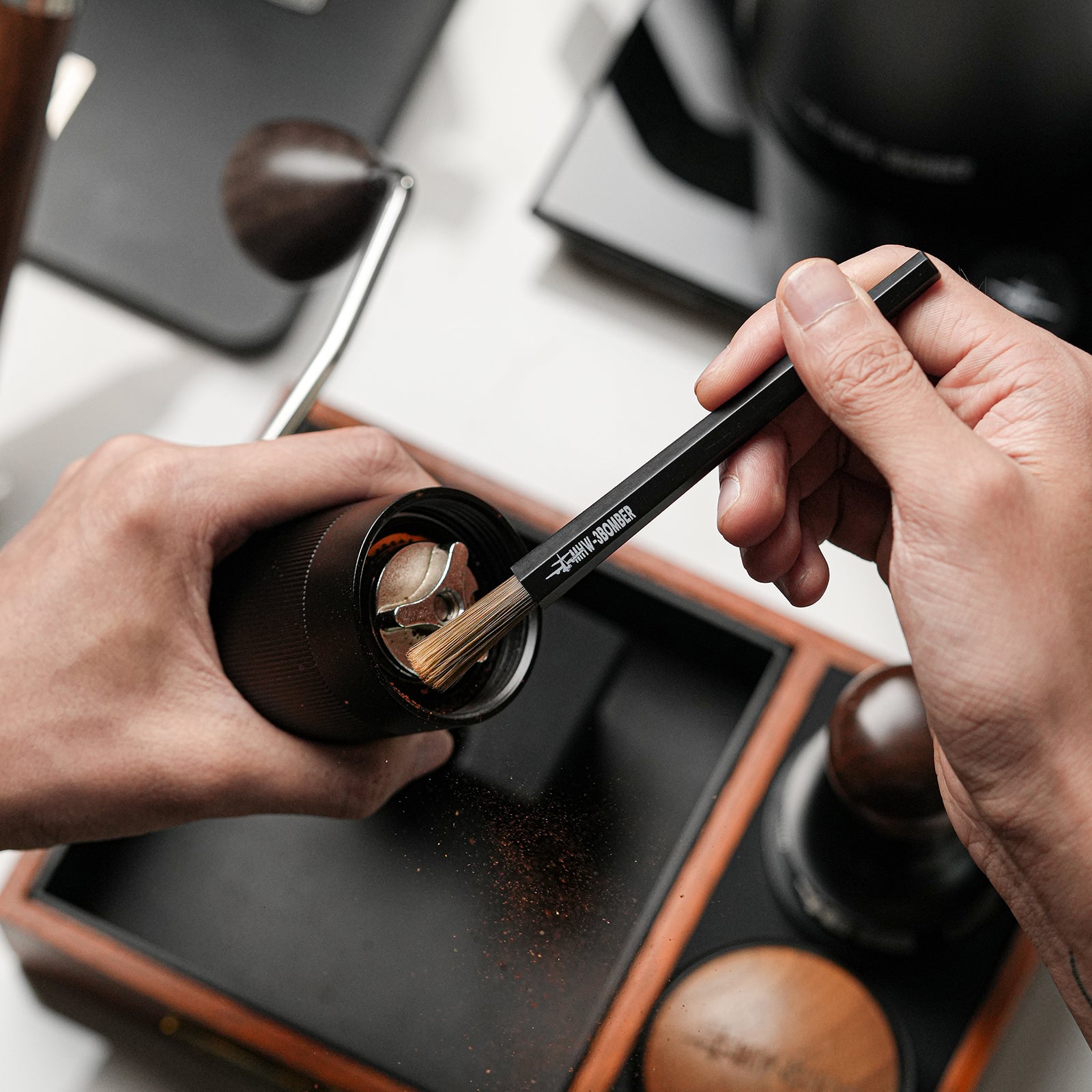 Coffee Cleaning Brush