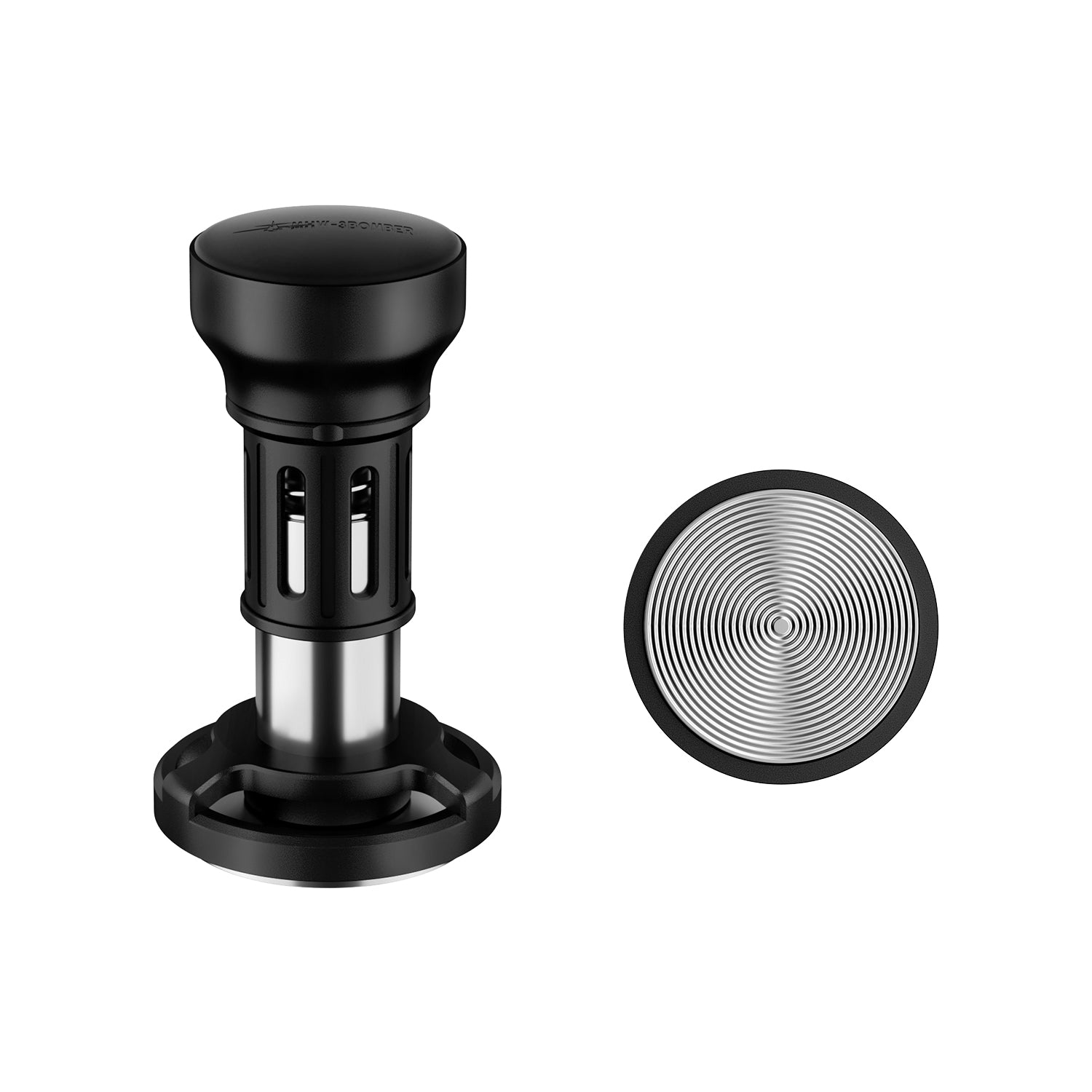 MHW-3BOMBER YU Series Force Impact Espresso Tamper 51/53/58 mm