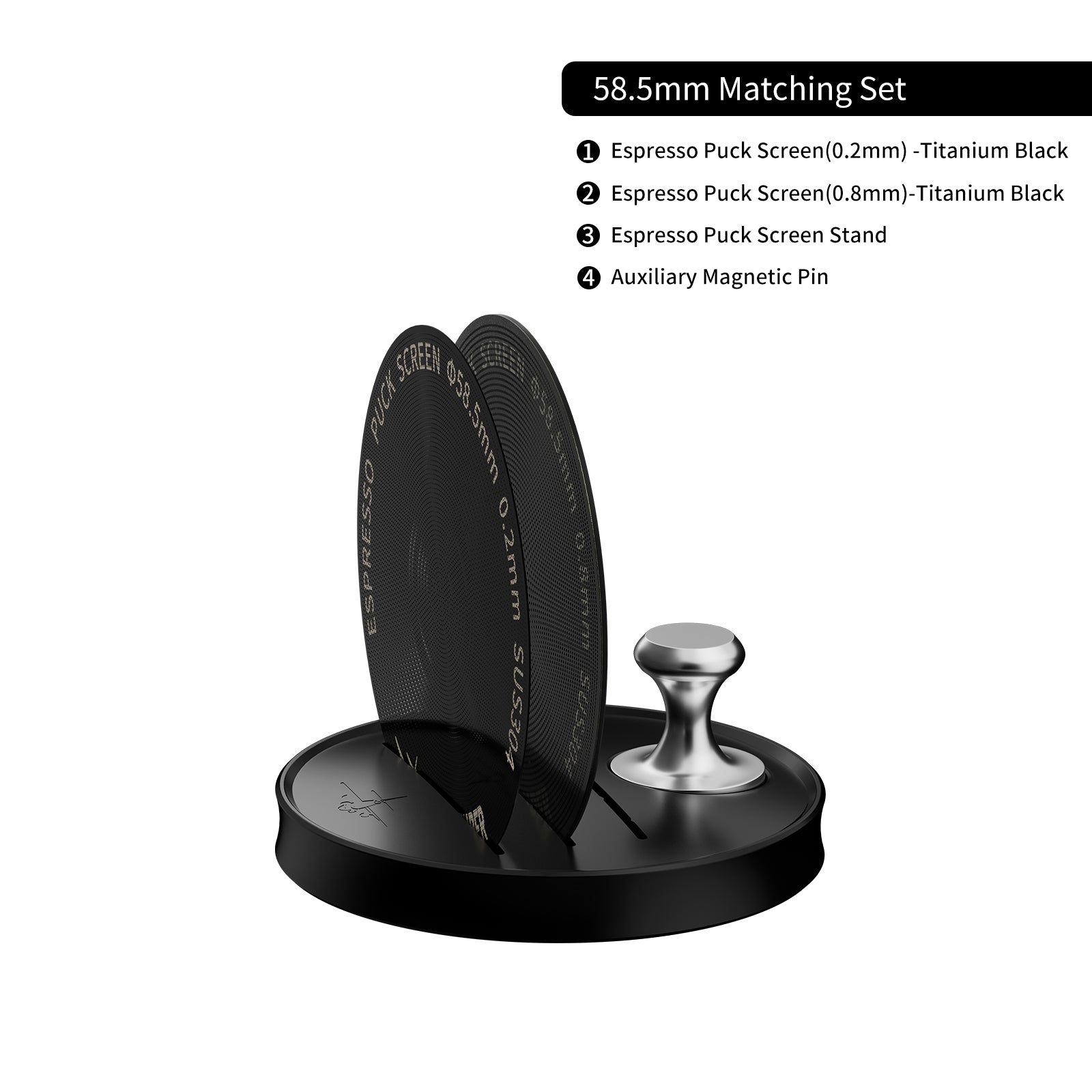 MHW-3BOMBER Espresso Puck Screen Stand 51-58mm