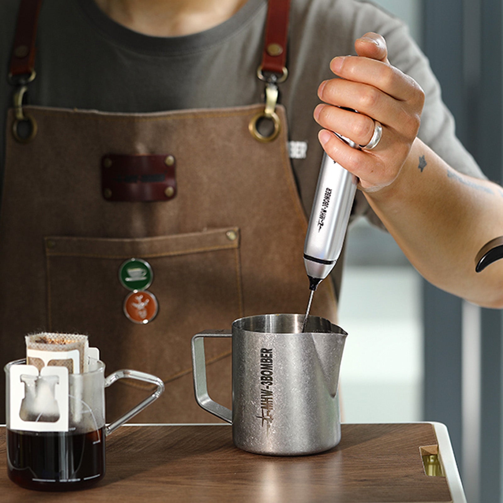 MHW-3BOMBER Electric Milk Frother