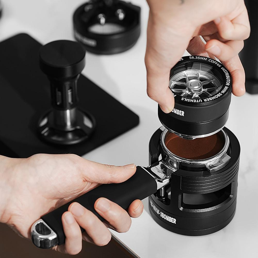 De Beste Koffieverdeler en Nivelleerapparaat voor Barista's - 58 mm De Beste Koffieverdeler en Nivelleerapparaat voor Barista's - 58 mm