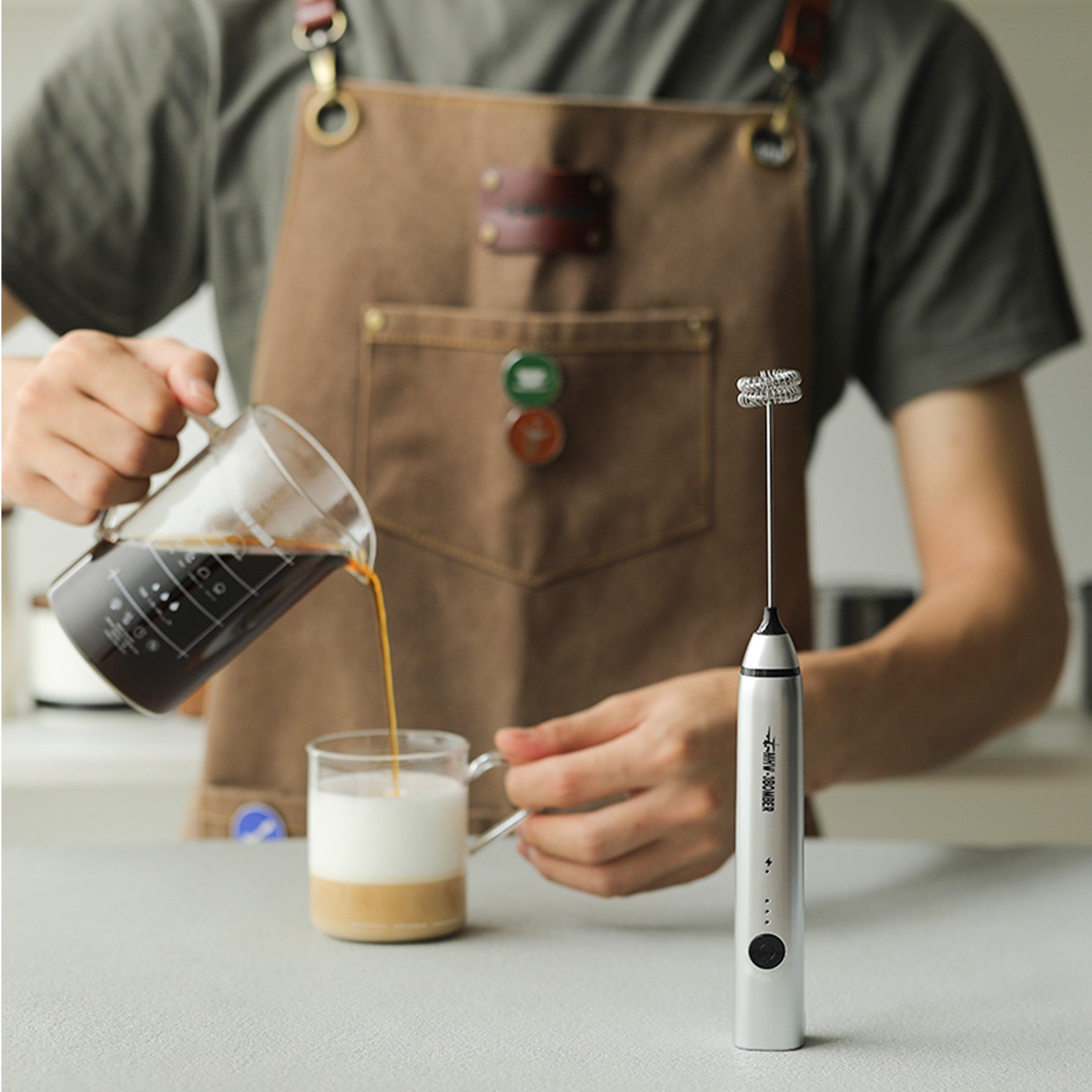 milk frother handheld