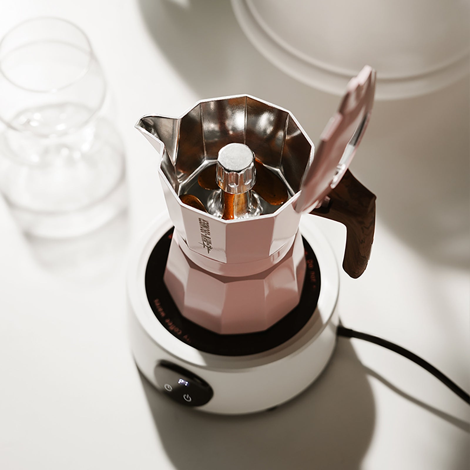 MHW-3BOMBER Double Valve Moka Pot 100ml