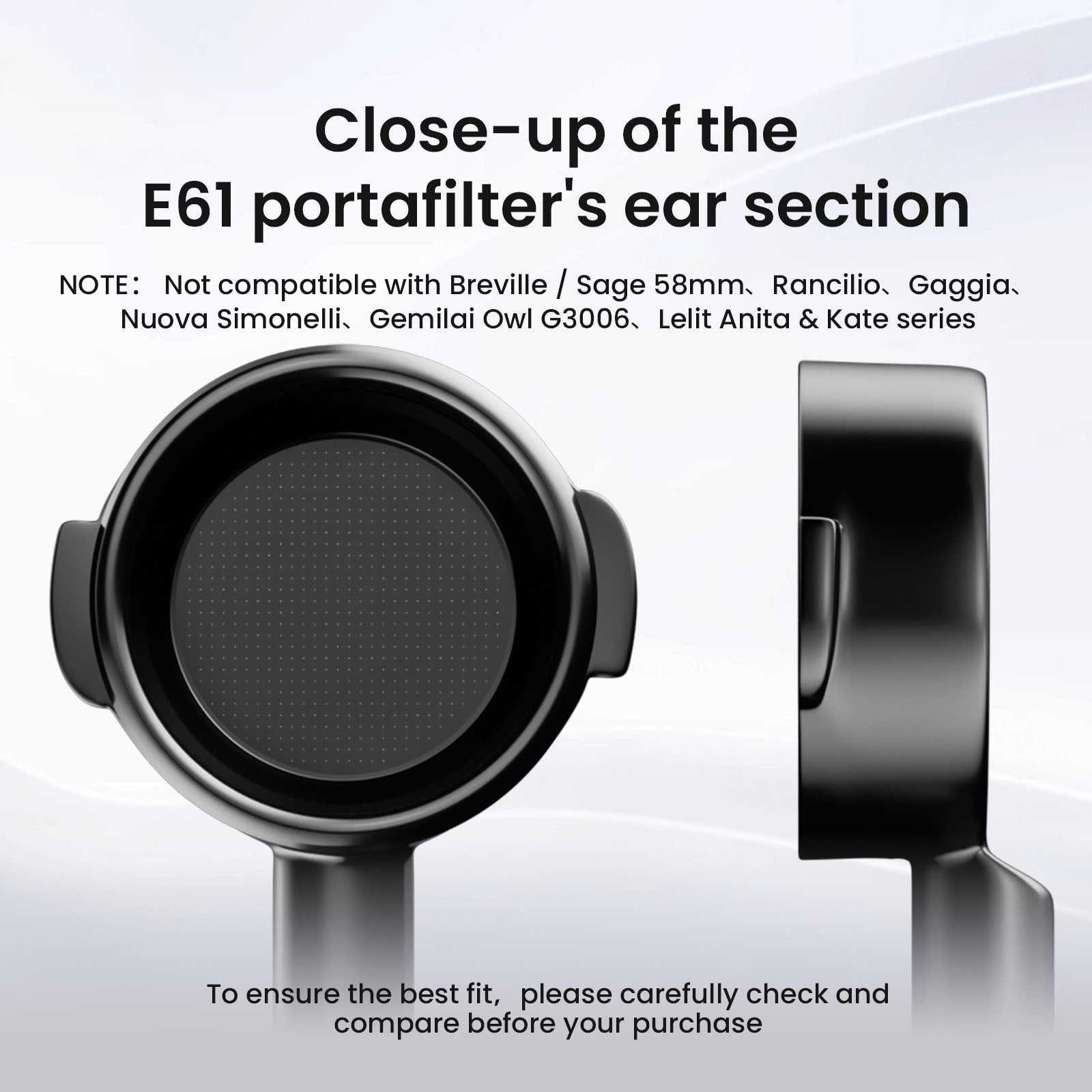 MHW-3BOMBER Astra Collection Bottomless Portafilter Wood Handle