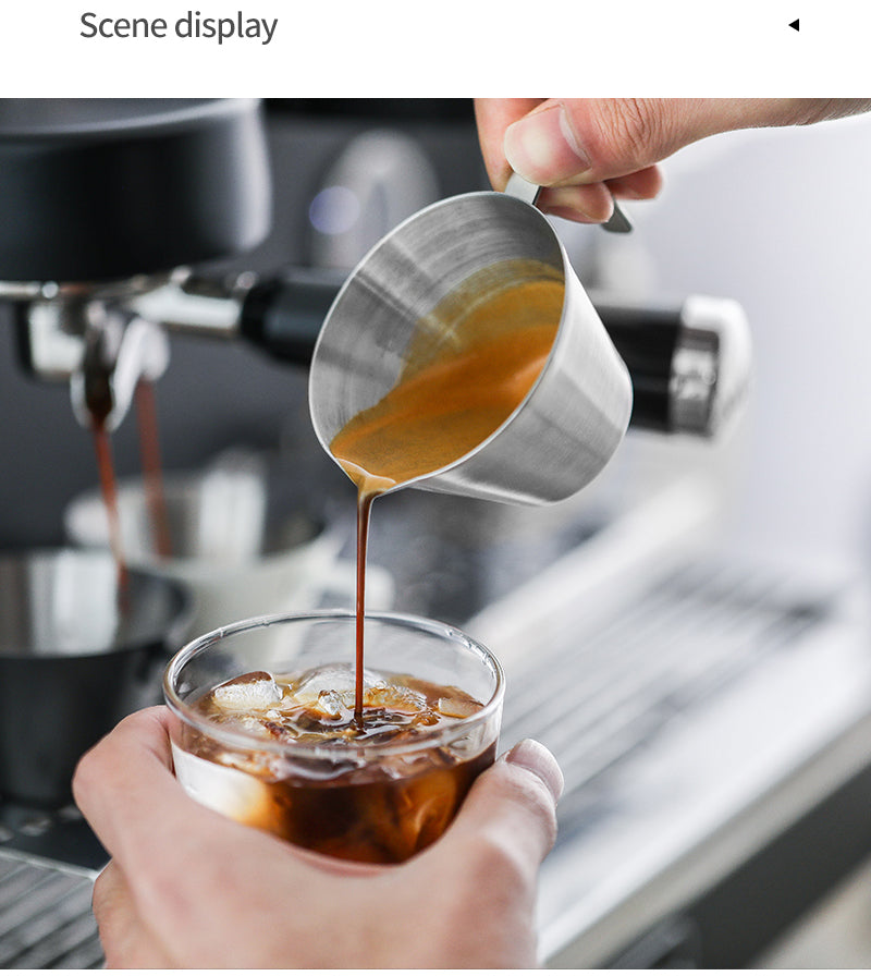 MHW-3BOMBER Espresso-Messbecher mit Einzelauslauf