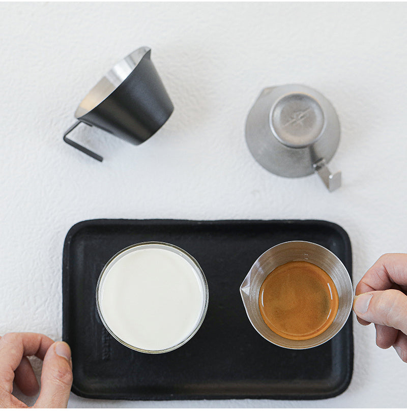 MHW-3BOMBER Espresso-Messbecher mit Einzelauslauf