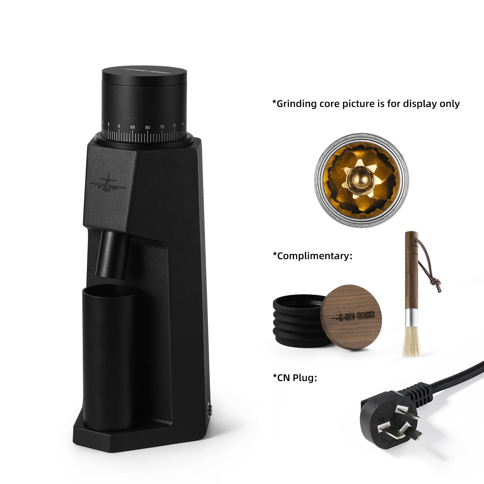 MHW-3BOMBER Sniper Electric Coffee Grinder