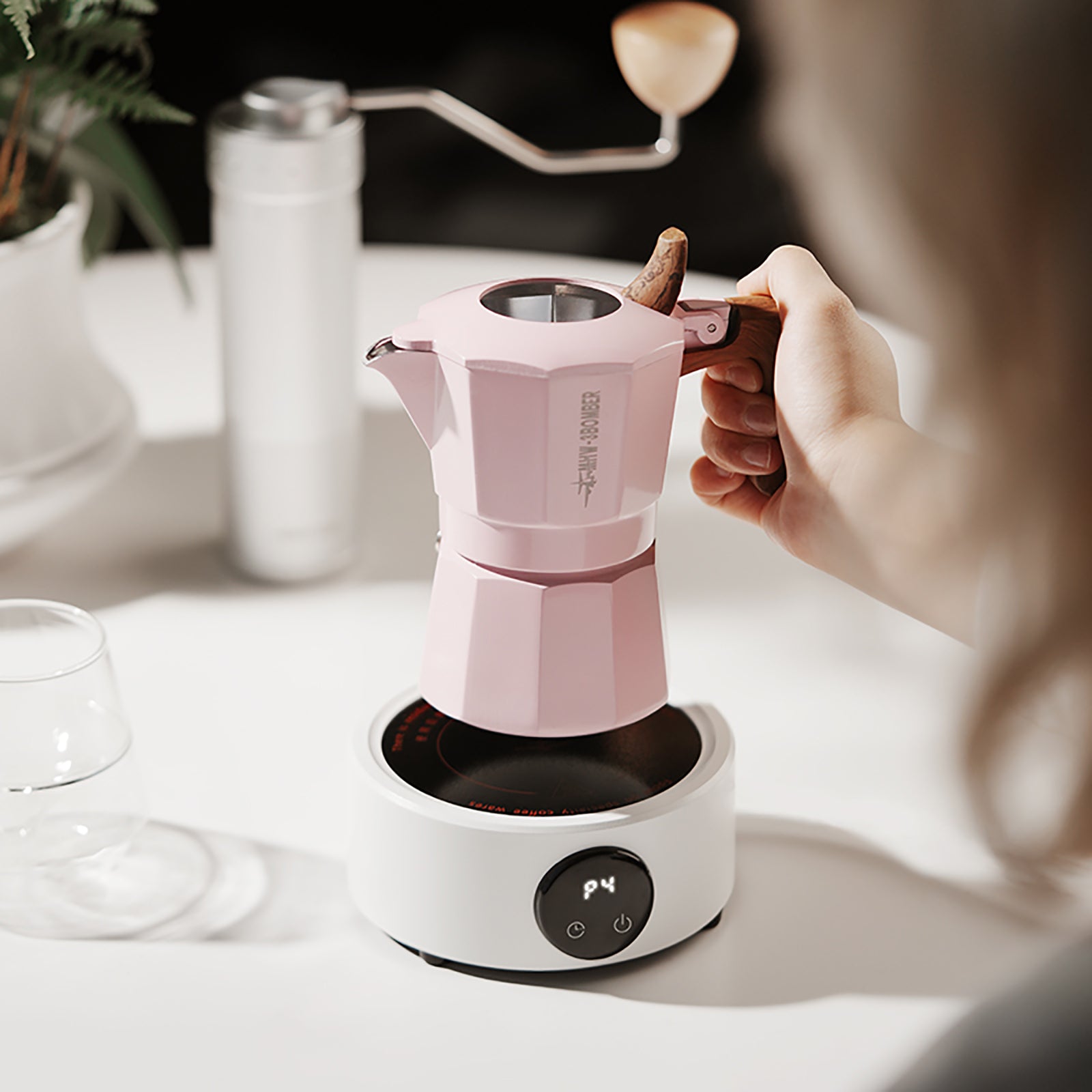 MHW-3BOMBER Double Valve Moka Pot 100ml