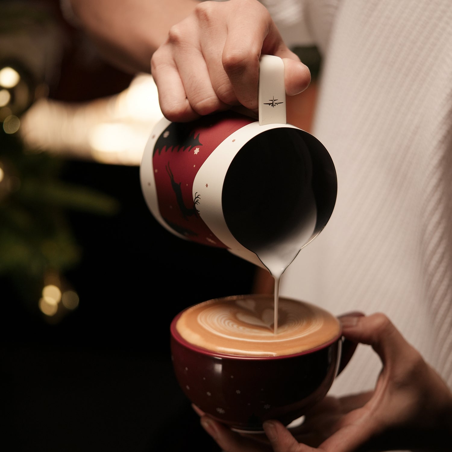 MHW-3BOMBER Christmas Latte Art Set