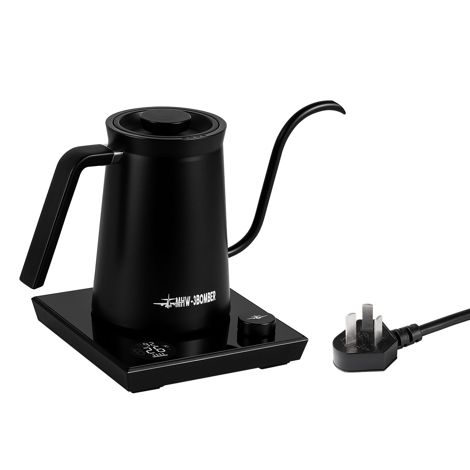 MHW-3BOMBER Assassin Gooseneck Electric Kettle