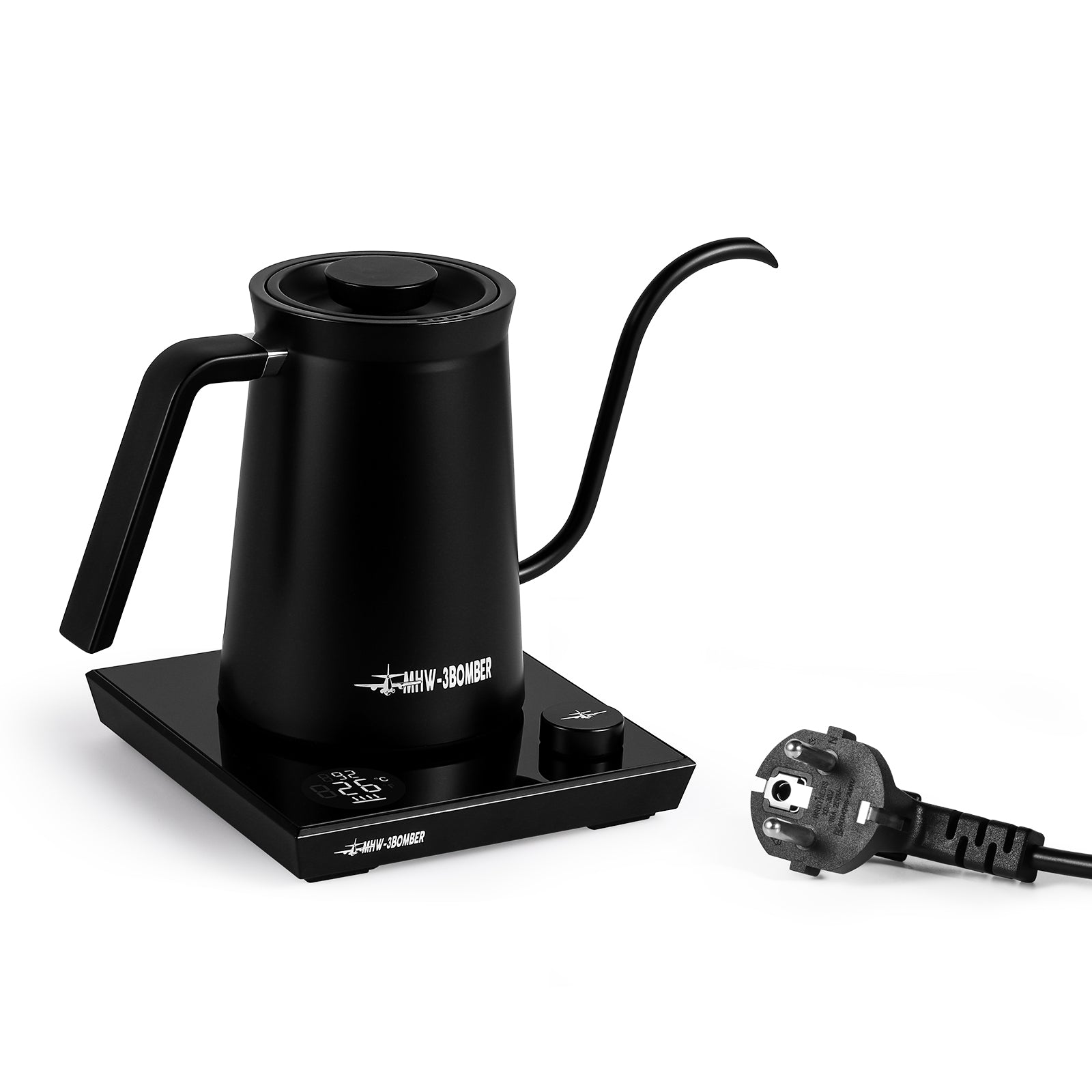 MHW-3BOMBER Assassin Gooseneck Electric Kettle