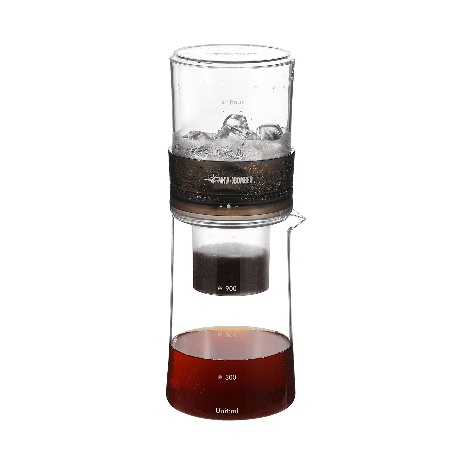 Cafetière à filtre à froid MHW-3BOMBER Coffee Baro Ice Dripper 600 ml 