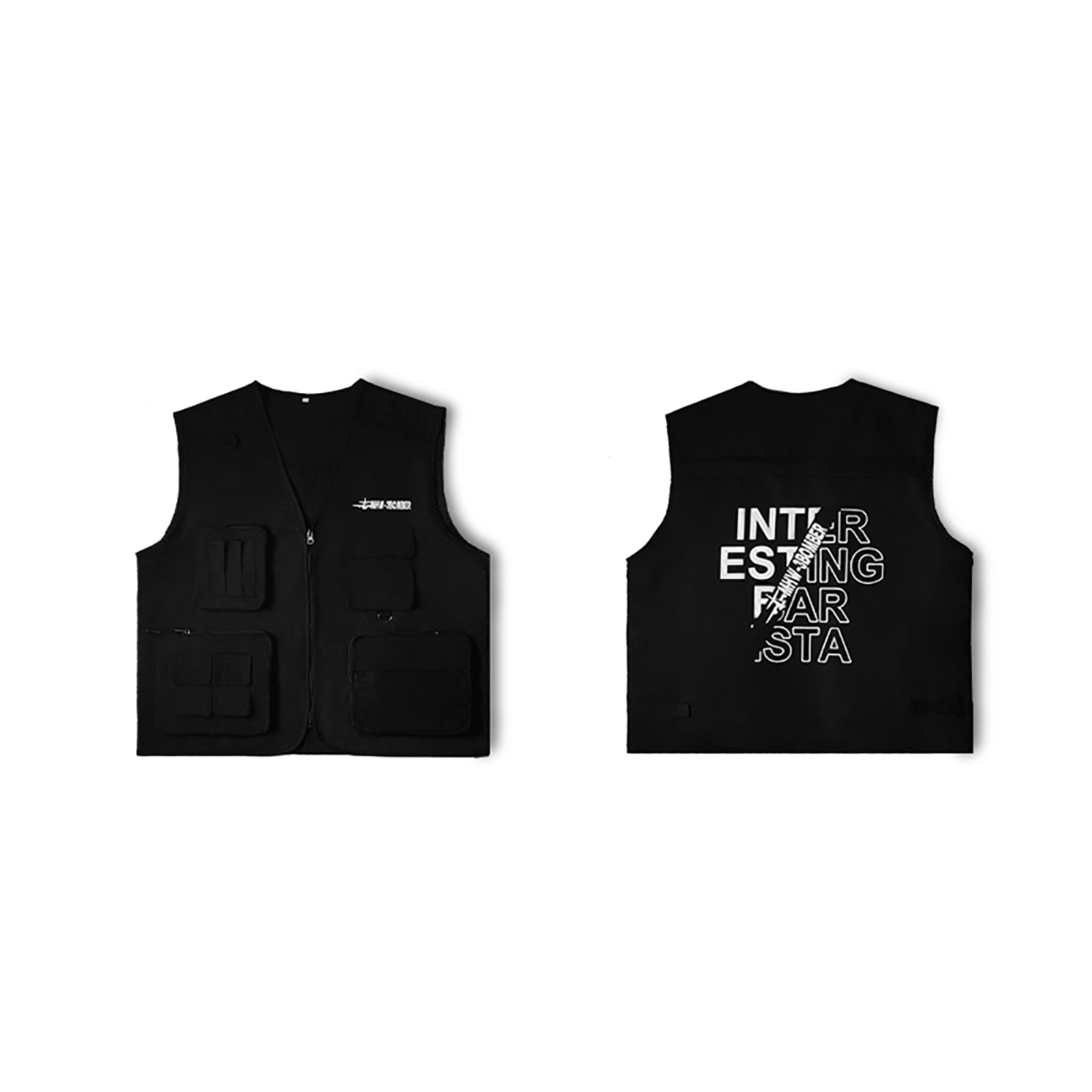 MHW-3BOMBER Black Vest