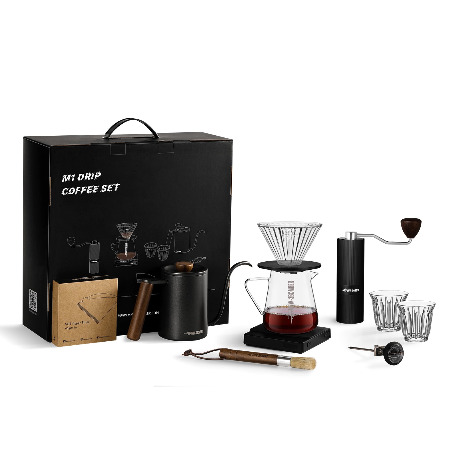 MHW-3BOMBER M1 Drip Coffee Set 7 pcs/10 pcs