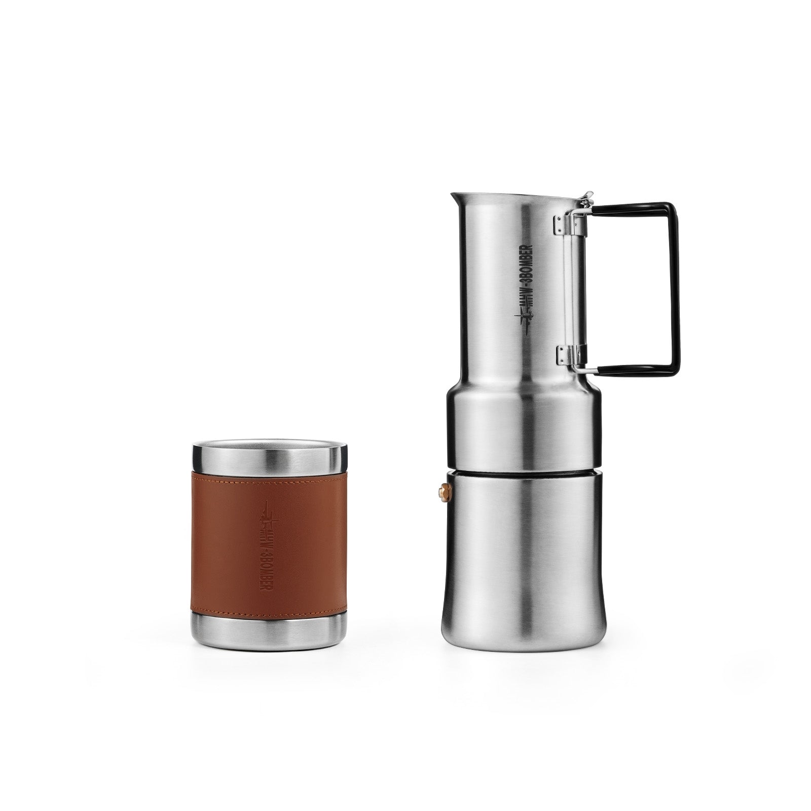 MHW-3BOMBER MET Outdoor Moka Pot