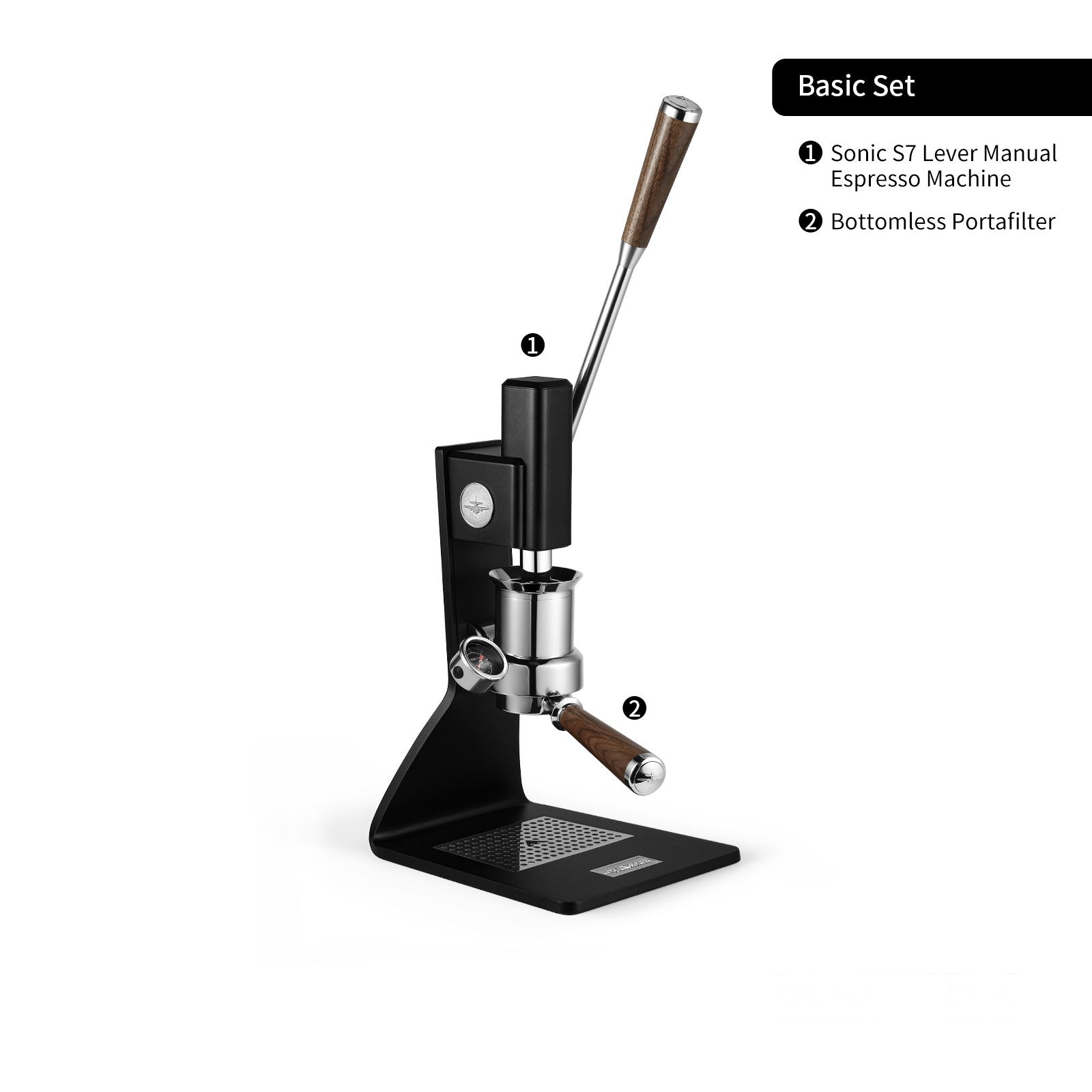 Cafetera espresso manual de palanca MHW-3BOMBER Sonic S7