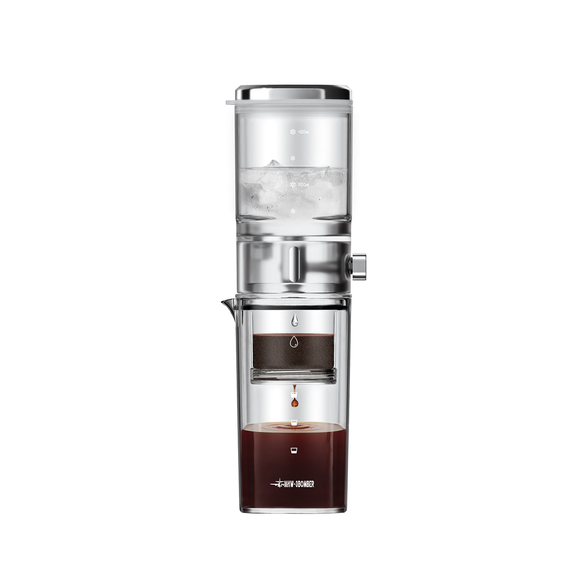 MHW-3BOMBER Fresh Ice Dripper Cold Drip Coffee Maker