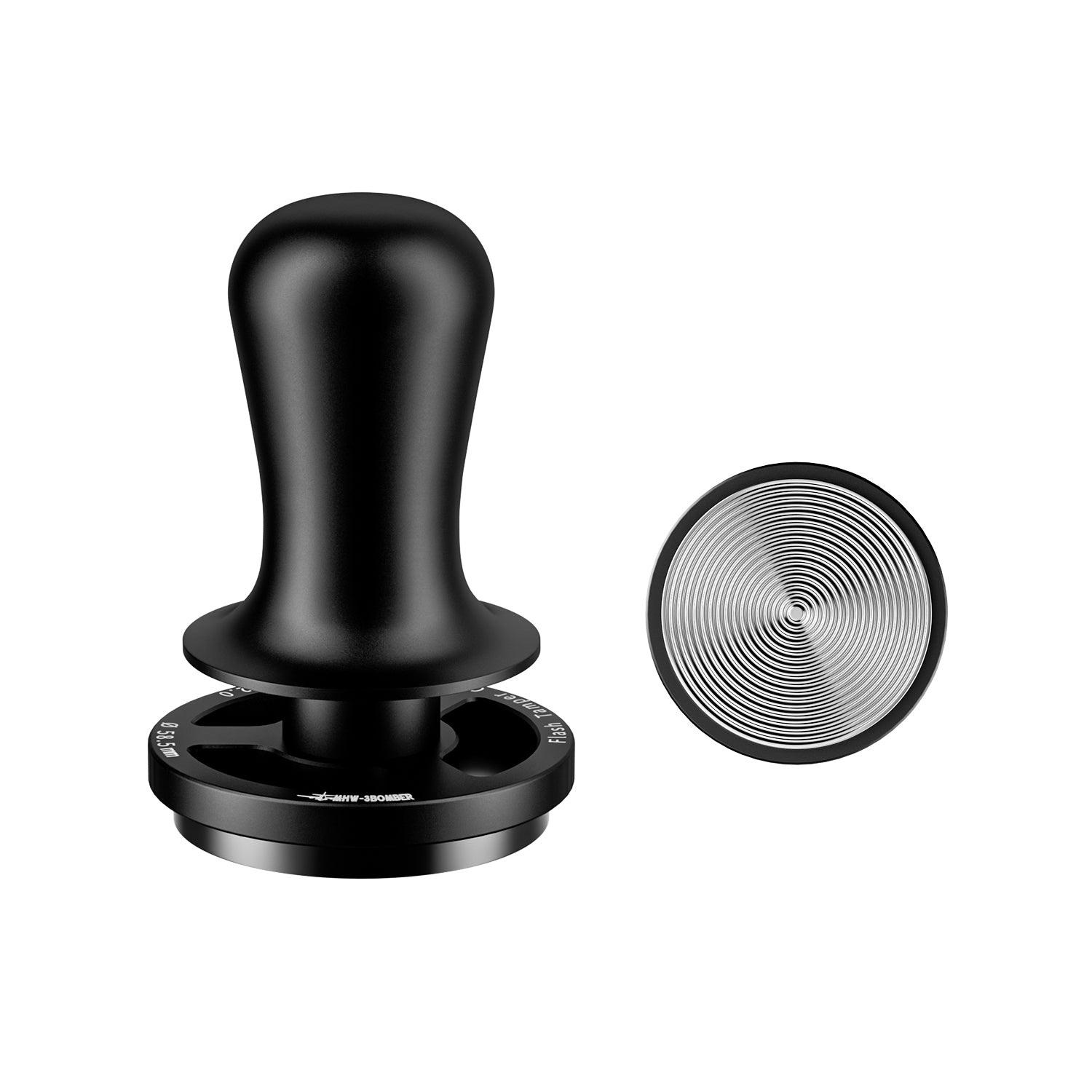 MHW-3BOMBER Flash Tamper 30lbs Constant Pressure Espresso Tamper 2.0 Sound Feedback