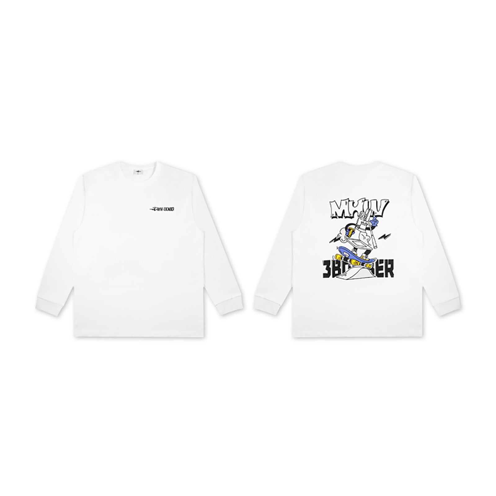 MHW-3BOMBER Long Sleeve Printed T-Shirt