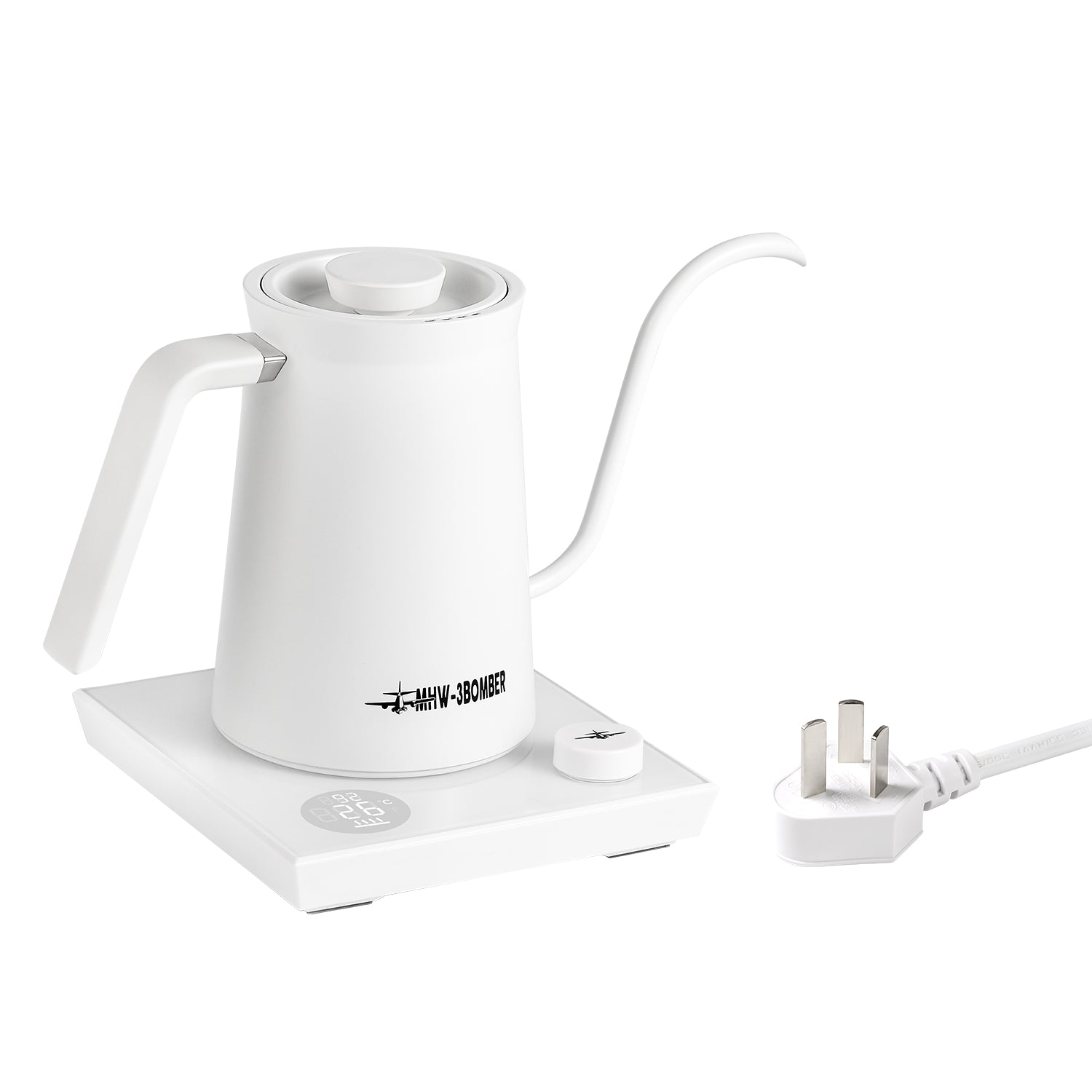 MHW-3BOMBER Assassin Gooseneck Electric Kettle