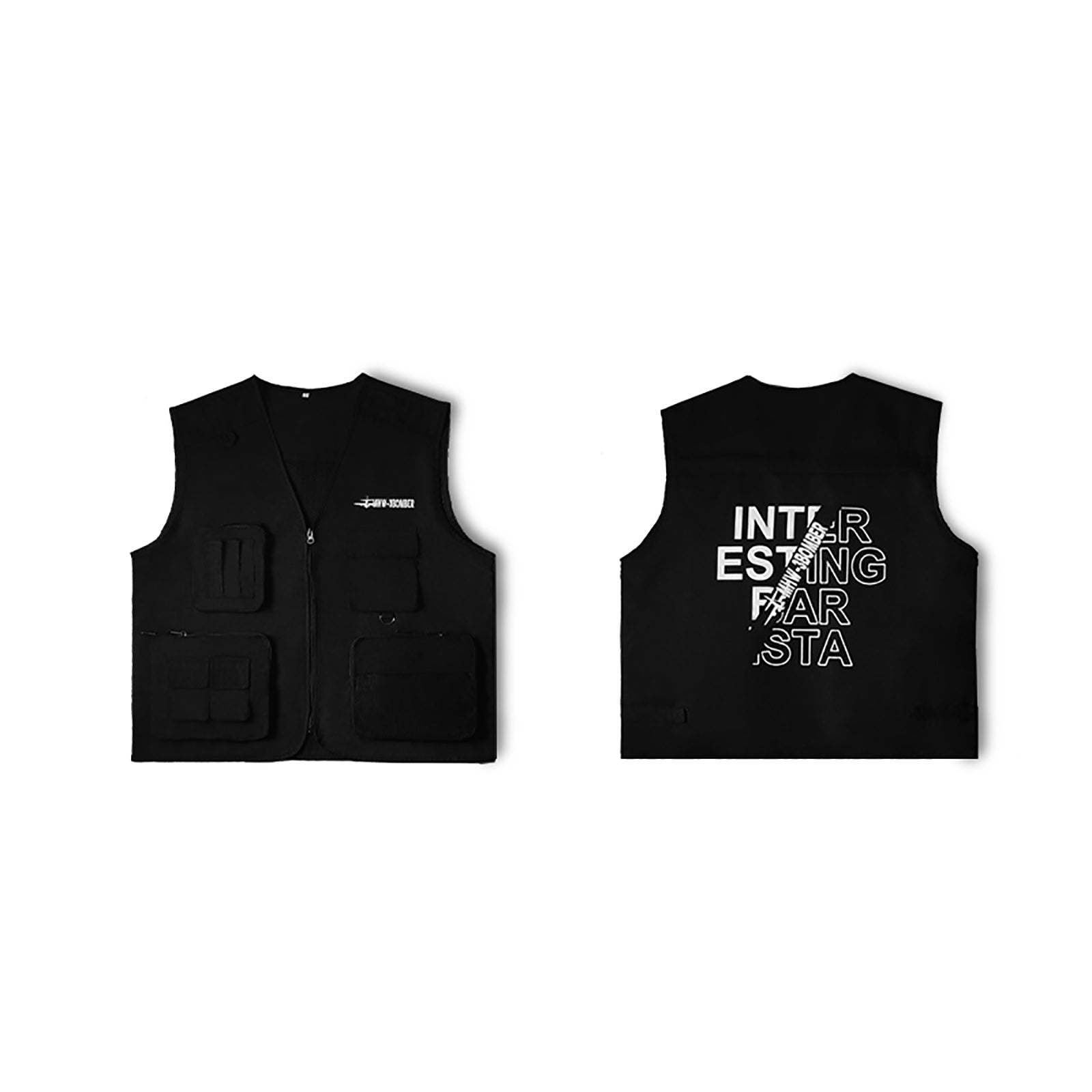 MHW-3BOMBER Black Vest