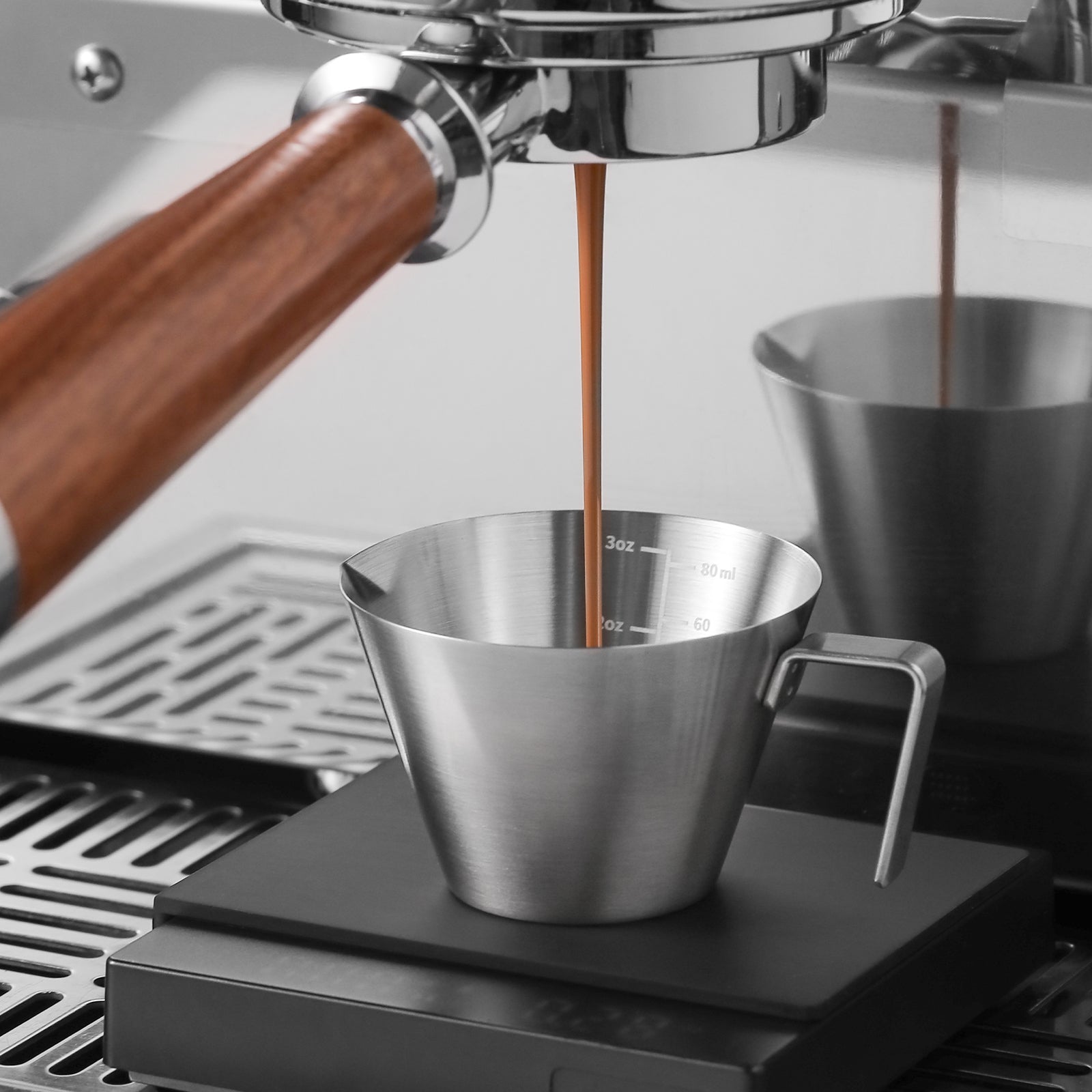 MHW-3BOMBER Espresso Measuring Cup Single Spout