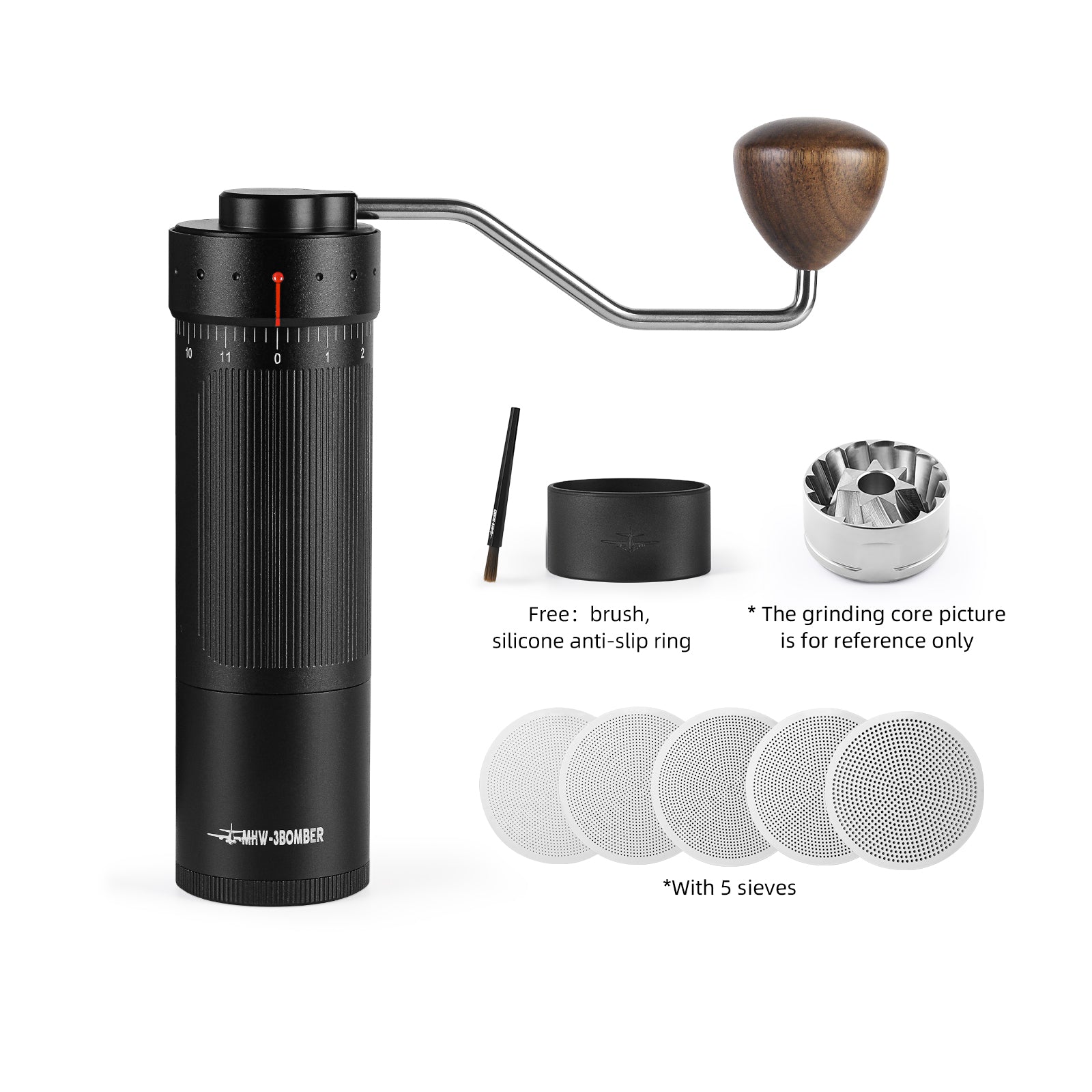 MHW-3BOMBER Blade R3 Manual Coffee Grinder